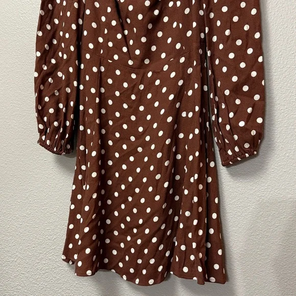 Reformation Mochi Polka Dot Mini Dress - Picture 9 of 16